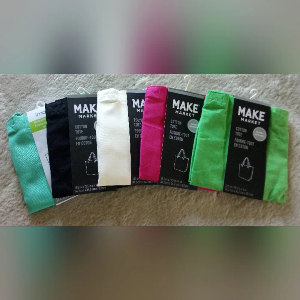 5 Make Market Cotton Totes